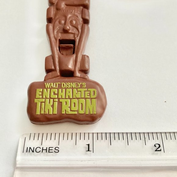 Disney World Enchanted Tiki Room Keychain Purse Charm Zipper Pull Disneyana - Picture 9 of 10